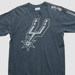 San Antonio Spurs Reebok 2000s T-Shirt Blue Vintage - NBA