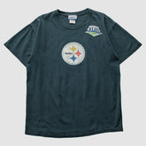 Pittsburgh Steelers Reebok 2009 T-Shirt Blue Vintage | Fanatics