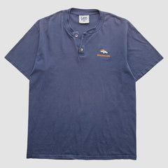 Denver Broncos Lee Apparel 90s T-Shirt Navy Vintage | Fanatics