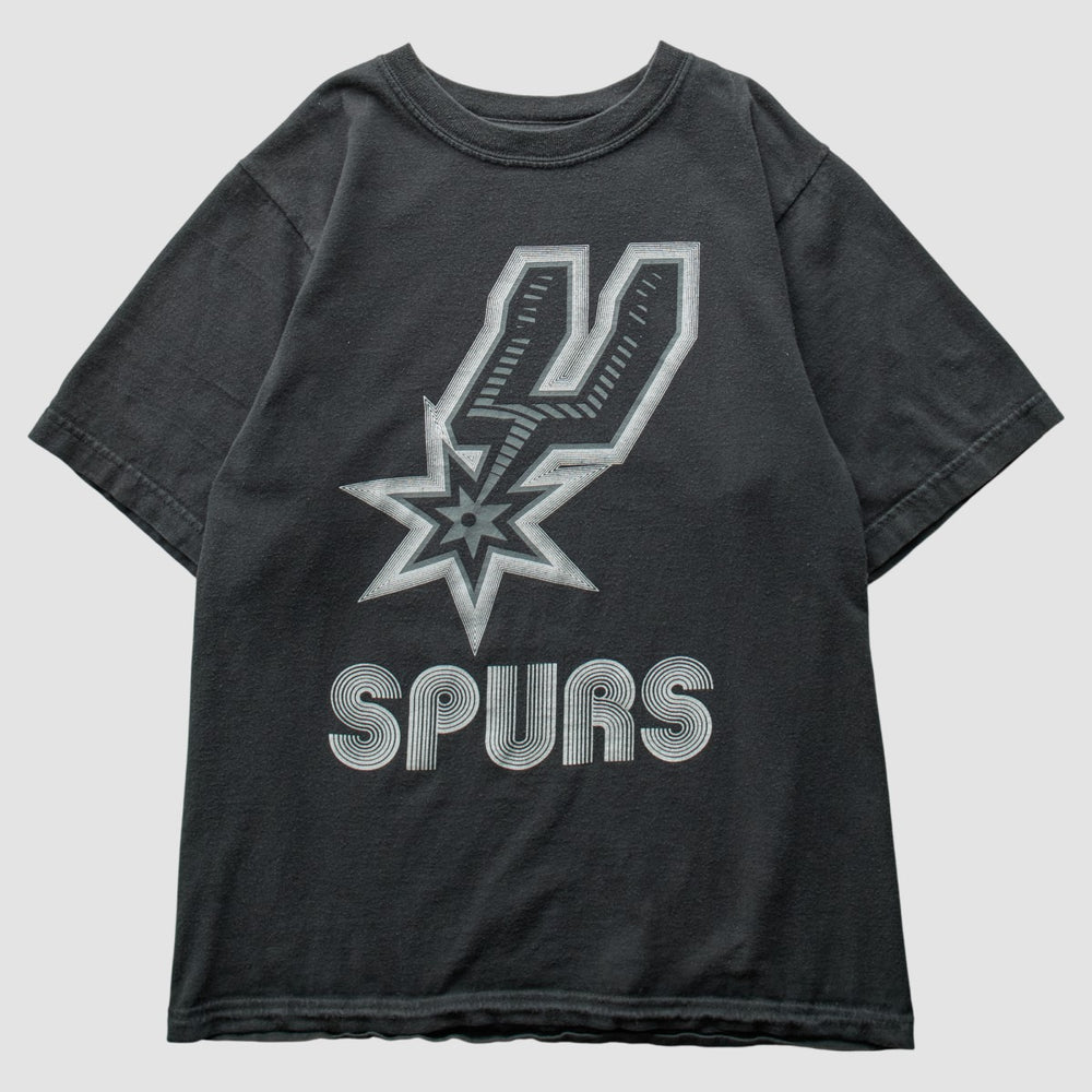 San Antonio Spurs 2000s T-Shirt Black Vintage - NBA