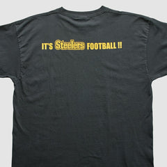 Pittsburgh Steelers Reebok 2000s T-Shirt Black Vintage | Fanatics