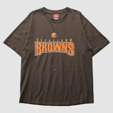 Cleveland Browns NFL 2000s T-Shirt Brown Vintage | Fanatics