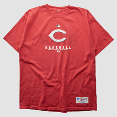 Cincinnati Reds Majestic 2000s T-Shirt - MLB