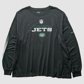New York Jets Reebok 2000s T-Shirt Black Vintage | Fanatics