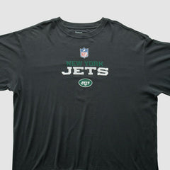 New York Jets Reebok 2000s T-Shirt Black Vintage | Fanatics