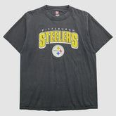 Pittsburgh Steelers 2000s T-Shirt Black Vintage | Fanatics