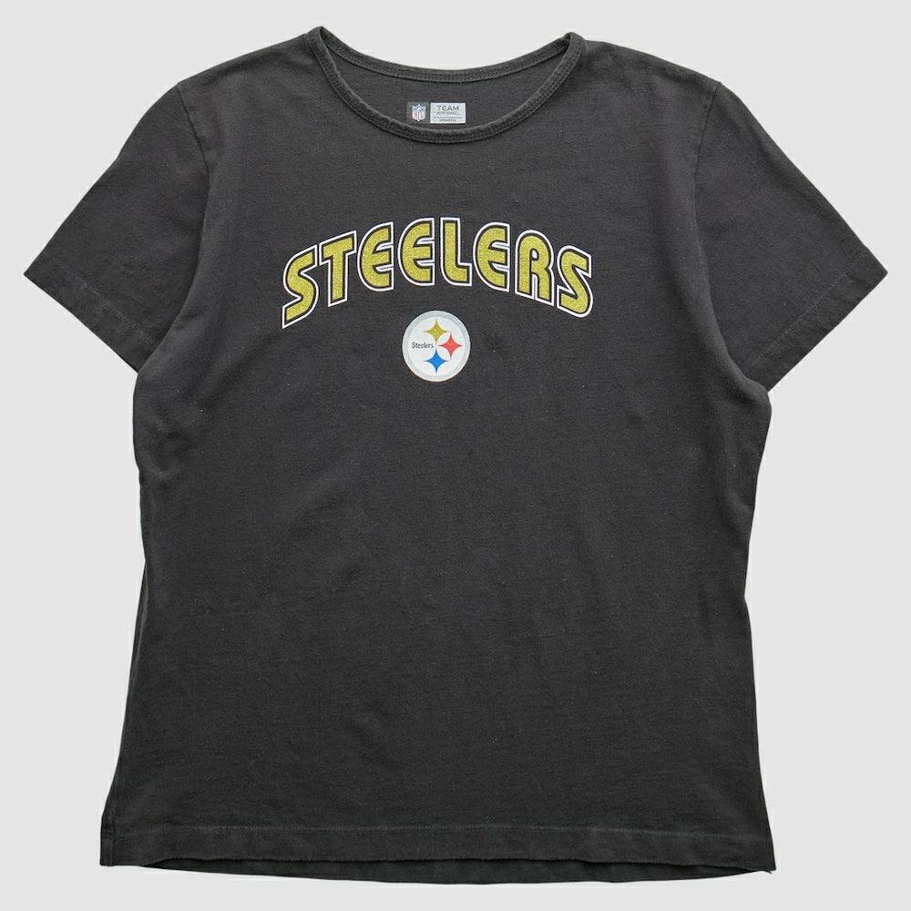 Pittsburgh Steelers NFL 2000s T-Shirt Black Vintage | Fanatics