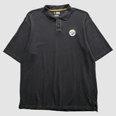 Pittsburgh Steelers 2010s Polo Black Vintage | Fanatics