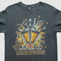 New Orleans Saints NFL 2010 T-Shirt Black Vintage | Fanatics