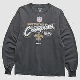 New Orleans Saints Reebok 2010 T-Shirt Black Vintage | Fanatics