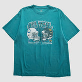 Indianapolis Colts vs. Jacksonville Jaguars Reebok 2007 T-Shirt Teal Vintage | Fanatics
