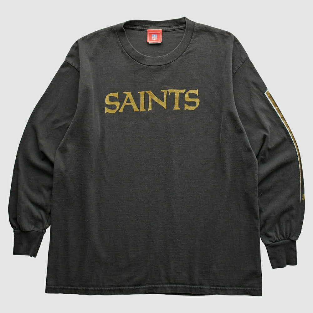 New Orleans Saints NFL 2000s T-Shirt Black Vintage | Fanatics