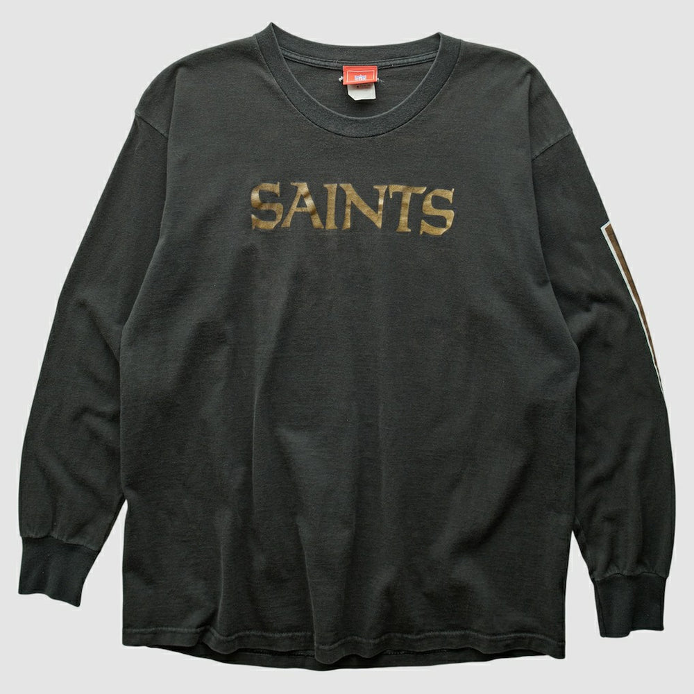 New Orleans Saints NFL 2000s T-Shirt Black Vintage | Fanatics