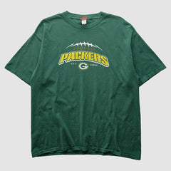 Green Bay Packers NFL 2000s T-Shirt Green Vintage | Fanatics