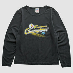 Pittsburgh Steelers NFL 2008 T-Shirt Black Vintage | Fanatics