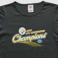 Pittsburgh Steelers NFL 2008 T-Shirt Black Vintage | Fanatics