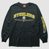 Pittsburgh Steelers NFL 2000s T-Shirt Black Vintage | Fanatics