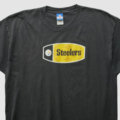 Pittsburgh Steelers Reebok 2000s T-Shirt Black Vintage | Fanatics