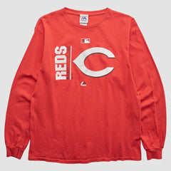 Cincinnati Reds Majestic 2000s T-Shirt - MLB