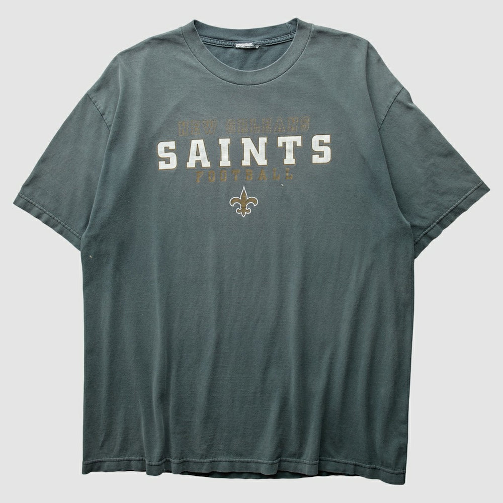 New Orleans Saints 2000s T-Shirt Gray Vintage | Fanatics