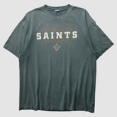New Orleans Saints 2000s T-Shirt Gray Vintage | Fanatics
