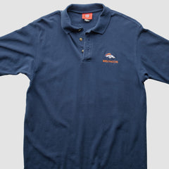Denver Broncos NFL 2000s Polo Navy Vintage | Fanatics