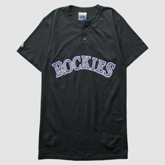 Colorado Rockies Majestic 2000s T-Shirt - MLB