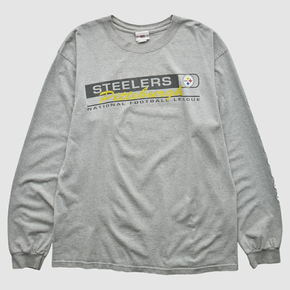 Pittsburgh Steelers 2000s T-Shirt Gray Vintage | Fanatics