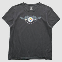Pittsburgh Steelers Reebok 2009 T-Shirt Gray Vintage | Fanatics