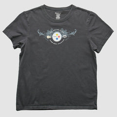 Pittsburgh Steelers Reebok 2009 T-Shirt Gray Vintage | Fanatics