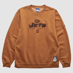 New York Jets Reebok 2000s Pullover Sweatshirt Brown Vintage | Fanatics