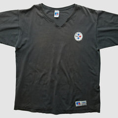 Pittsburgh Steelers Russell 90s T-Shirt Black Vintage | Fanatics