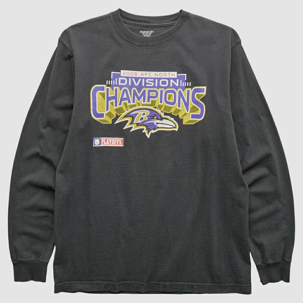 Baltimore Ravens Reebok 2006 T-Shirt Black Vintage | Fanatics
