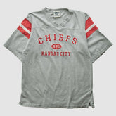 Kansas City Chiefs Lee Apparel 2000s T-Shirt Gray Vintage | Fanatics