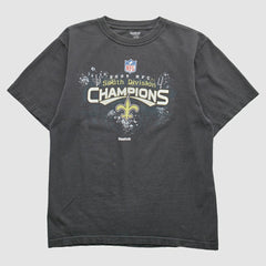 New Orleans Saints Reebok 2009 T-Shirt Black Vintage | Fanatics