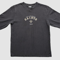 New Orleans Saints NFL 2000s T-Shirt Black Vintage | Fanatics