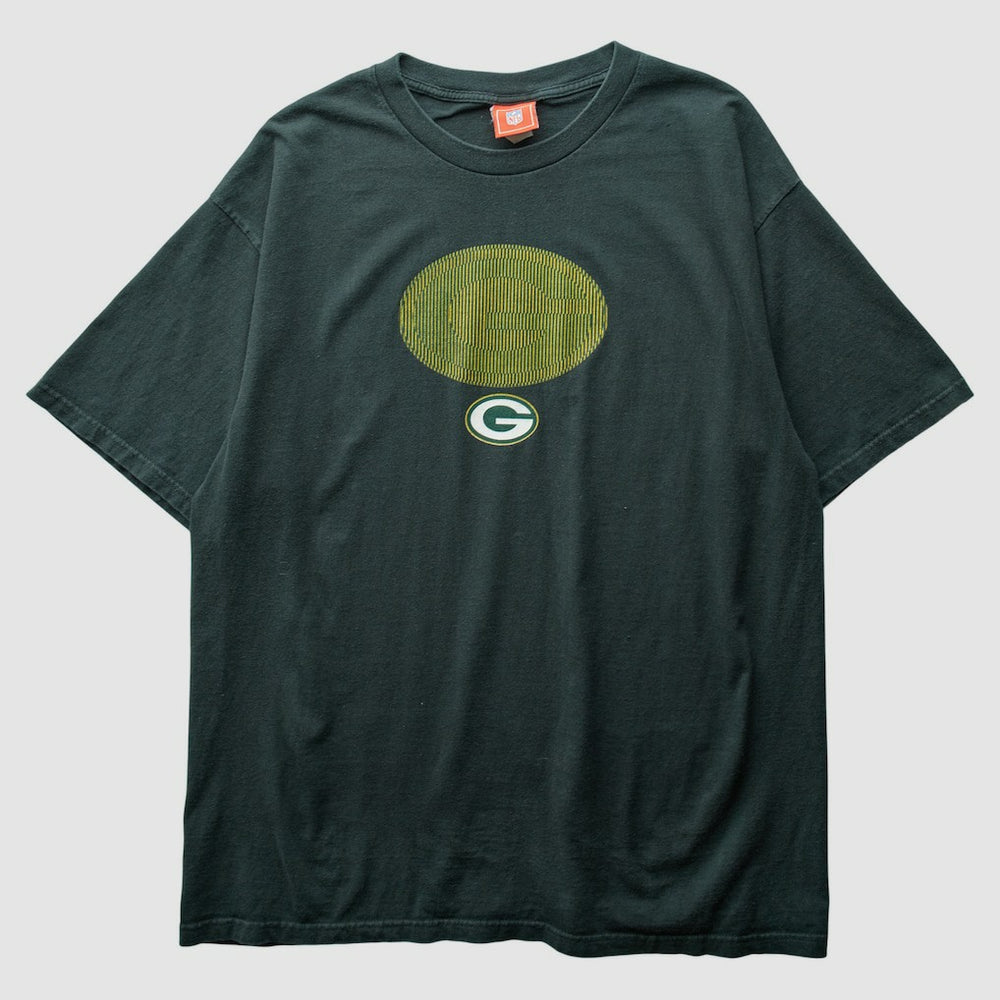 Green Bay Packers NFL 2000s T-Shirt Black Vintage | Fanatics