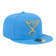 St. Louis Blues New Era Core 59FIFTY Fitted Hat - Light Blue - NHL