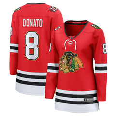 Ryan Donato Chicago Blackhawks Fanatics Women's Centennial Breakaway Player Jersey - Red - NHL