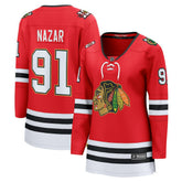 Frank Nazar Chicago Blackhawks Fanatics Women's Centennial Breakaway Player Jersey - Red - NHL