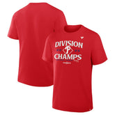 Philadelphia Phillies Fanatics 2025 NL East Division Champions Locker Room Big & Tall T-Shirt - MLB