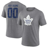 Toronto Maple Leafs Heritage Custom Tri-Blend T-Shirt - Gray - NHL