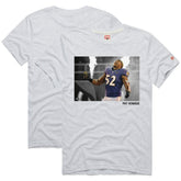 Ray Lewis Baltimore Ravens Homage Unisex Pay Homage Tri-Blend T-Shirt Ash | NFL
