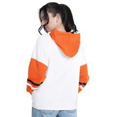 Baltimore Orioles G-III 4Her by Carl Banks Women's Key Player Oversized Hooded Long Sleeve T-Shirt - MLB