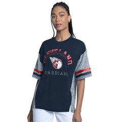 Cleveland Guardians G-III 4Her by Carl Banks Women's Off-Season Oversized Top - MLB