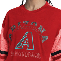 Arizona Diamondbacks G-III 4Her by Carl Banks Women's Off-Season Oversized Top - MLB