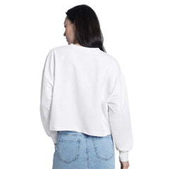 Los Angeles Dodgers G-III 4Her by Carl Banks Women's Bleachers Cropped Pullover Sweatshirt - MLB