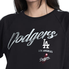 Los Angeles Dodgers G-III 4Her by Carl Banks Women's Classic Play Cropped T-Shirt - MLB