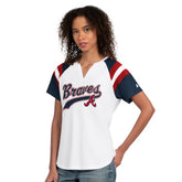 Atlanta Braves Starter Women's Game On Notch Neck T-Shirt - MLB