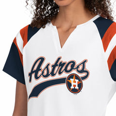 Houston Astros Starter Women's Game On Notch Neck T-Shirt - MLB